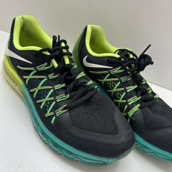 Nike Air Max 2015 Volt Hyper Jade Athletic Shoes 698902-003 Men's Size 9 - Picture 2 of 15